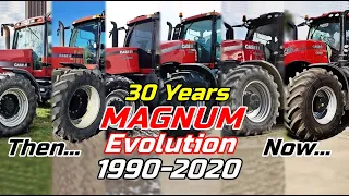 Case MAGNUM series EVOLUTION from 1990 to 2020 [Every largest model of each year]