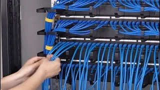 1U Horizontal/Vertical Cable Manager With End Rings | FS