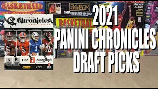 2021 Chronicles Draft Picks Mega Box and Blaster Box break.