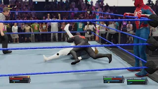 WWE2k23 2 Spiderman Vs the spot