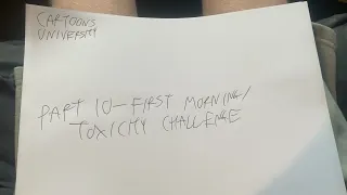 Cartoons University Part 10 First Morning/Toxicity Challenge (Link In Description)