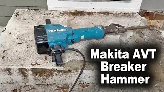 The Makita AVT Breaker Hammer is a Life Saver!