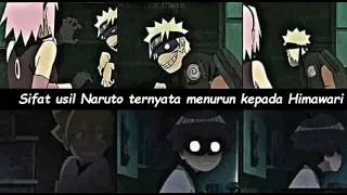 Sifat usil Naruto turun kepada Himawari - inilah 3 sifat Himawari yang di warisinya dari Naruto