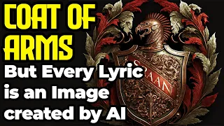 Sabaton - Coat of Arms - But Every Lyric is an Image created by AI