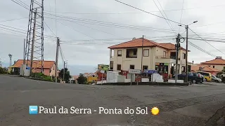 Ponta do Sol - Carvalhal Canhas' Senhora da Piedade' Manuel Marques' Estradas da Madeira Driving car