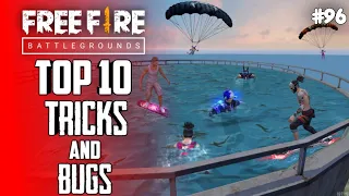 Top 10 New Tricks In Free Fire | New Bug/Glitches In Garena Free Fire #96