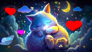 Relaxing music for children + Sound of waves to sleep ★ Lullaby for children - Music box