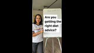 Are you getting the right diet advice?