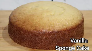 Vanilla Sponge Cake Recipe In Oven, Low Cost Vanilla Tea Cake Recipe by FoodCode