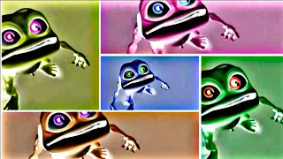 crazy frog | mix inverted color fx | weird audio & visual effects | ChanowTv