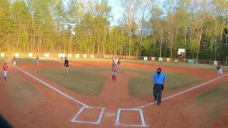 Bulldogs Basinger 11u vs P413 11u @ Davie Youth Complex Mocksville NC 4 15 22