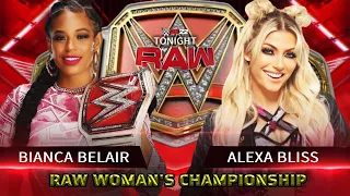 WWE 2K22 (PS5) Bianca BelAir vs Alexa Bliss (Raw Women's Championship)