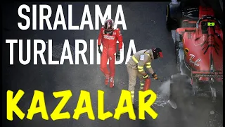 F1 Sıralama Turlarındaki Kazalar (2022 DAHİL) SERHAN ACAR ANLATIMIYLA