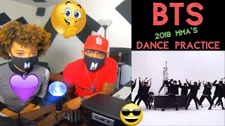 BTS (방탄소년단) 2019 MMA 'Dionysus' Intro Performance Dance Practice -REACTION