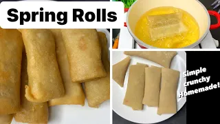 Nigerian spring-Roll Recipe | for Beginners | Homemade