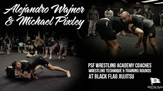 Alejandro Wajner & Michael Pixley Training & Wrestling Technique