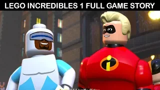 Lego The Incredibles All Cutscenes (Game Movie) Full Story 1080p 60FPS