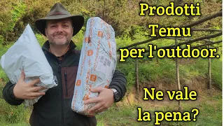 HO SPESSO 200€ DI OUTDOORS SU TEMU! | VALE LA PENA? | PREZZO ASSURDO!