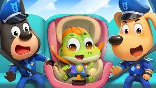 Let’s Buckle Up Story | Safety Tips | Kids Cartoons | Sheriff Labrador