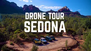 Sedona Arizona by Drone (4K) Relaxing and Cinematic Video
