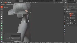 3D Modeling Clothes for Vroid Models - Blender 3D Character Modeling