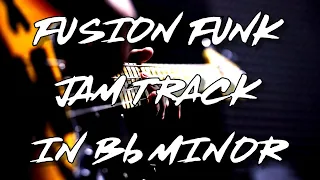 Fusion Funk Jam Track in Bb Minor 🎸 Guitar Backing Track