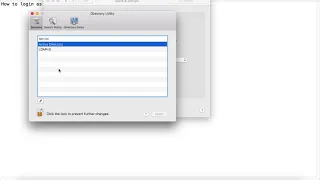How to enable root user and login as root user in mac | activate root user in Mac