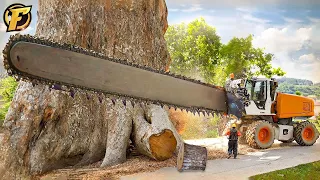 155 Most Crazy And Fastest Chainsaw Machines For Cutting Trees ► 10