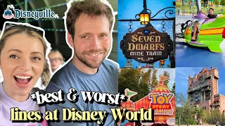 Best & WORST Queues in Disney World | Disneyville Podcast Episode 20