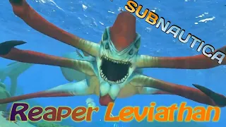Our first Reaper and Alien encounter (Subnautica pt 4)