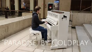 "PARADISE" by Coldplay on public piano at Central station (Cover)