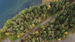 Иверский монастырь, Валдай, обзор монастыря и города. Октябрь 2017.