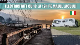 Nordul Italiei cu autorulota | Zona de campare pe malul lacului