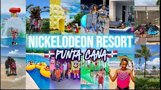 Nickelodeon ALL-INCLUSIVE RESORT | PUNTA CANA+ Family Vacation + Waterpark + SWIM UP ROOM