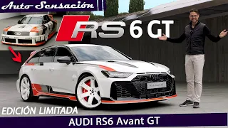 Presentación Audi RS6 Avant GT 2024 review . EL ÚLTIMO de su especie: el RS6 + exclusivo y rapido .