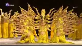 Thousand Arms Bodhisattva by Chinese Hearing Impaired Dancers