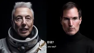 Elon Musk and Steve Jobs have an interesting discussion about time and space.