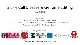 Sickle Cell Disease Congressional Briefing Live Stream