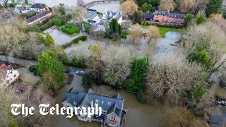 UK Weather: Travel chaos with 300 flood warnings across England