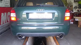 Audi s4b6 v8 exhaust by inochi motorsport