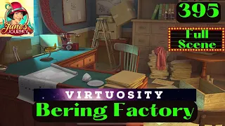 JUNE'S JOURNEY 395 | BERING FACTORY (Hidden Object Game) *Full Mastered Scene*