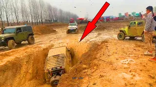 Tank 300 vs Jeep Wrangler vs Ford F150 and Beijing BJ40 PK Off-road | Jeep Team