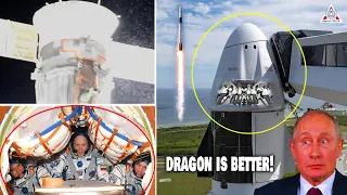 Russia Cosmonauts finally realized why SpaceX Dragon is better than Soyuz after DAMAGED