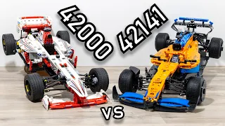 LEGO Grand Prix Racer vs LEGO McLaren F1 | LEGO 42000 vs 42141 | LEGO 42141 vs 42000 | LEGO F1 2022