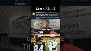 Antonio Brown offers Cam Newton 150k to play Arena Football