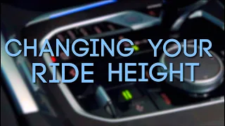 How To Adjust Your Ride Height in a BMW