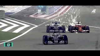 Bahrain GP: Hamilton vs Vettel vs Rosberg vs Räikkönen | Transition to The Silver War F1 2015