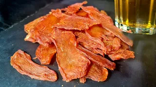 Джерки из курицы | Мясные чипсы | Отличная закуска к пиву 🍺