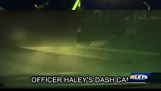 LMPD releases police video of barrage of gunfire in Chickasaw that injured officer