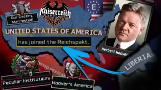 Hoi4 USA - Herbert Hoover crusades to unite America! (Kaiserredux!)